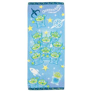 Disney Store - Toy Story Little Green Men Face Towel Water/Alien - Towel