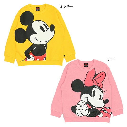 Disney Store Mickey Big Face Fleece Sweatshirt 9994K - Sweatshirt