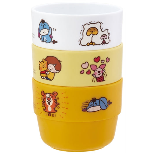 Disney Store - Stapelbecher 3er Set Kanahai/Pooh/KS31_614460 - Geschirr