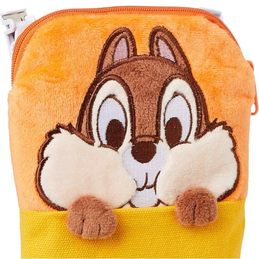 Disney Store - Chip & Dale Mascot Pocket Pouch Hychokotto Nuts - Tasche Japan Disney Store