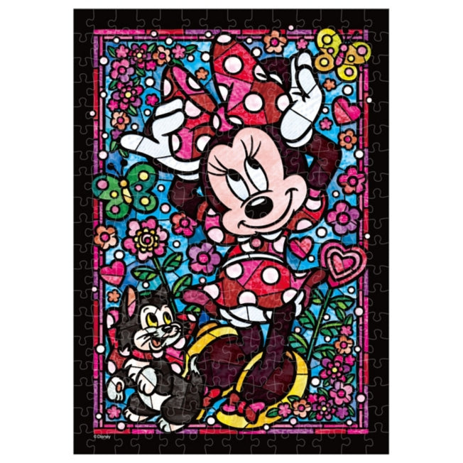 Disney Store - Minnie Maus Stained Art Puzzle 266 Teile "Minnie Maus Stained Glass" - Puzzle