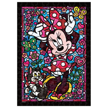 Disney Store - Minnie Maus Stained Art Puzzle 266 Teile "Minnie Maus Stained Glass" - Puzzle