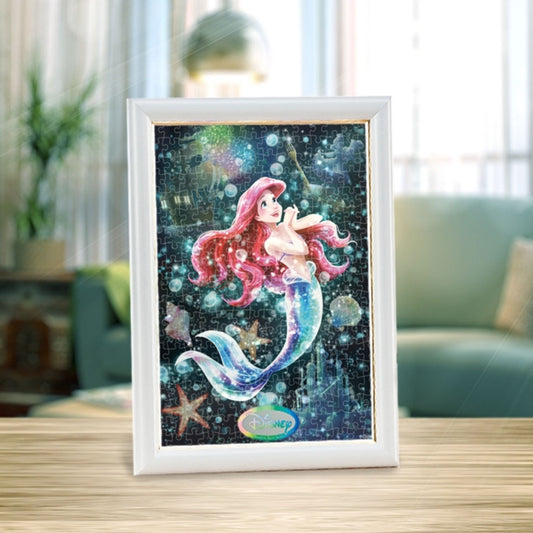 Disney Store - Ariel Stained Art 266-teiliges Puzzle Twinkle Shower Collection "Glanzvolle Traumwelt (Ariel)" - Puzzle