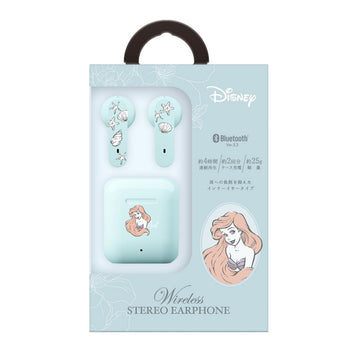 Disney Store - Ariel completely wireless stereo earphones in-ear type - Electronics Accessories