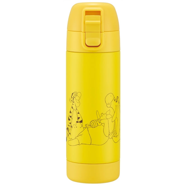 Disney Store - Edelstahl Einzelbett Direkt B - Puuh / Entspannung / SSSC5D_618833 - Trinkflasche