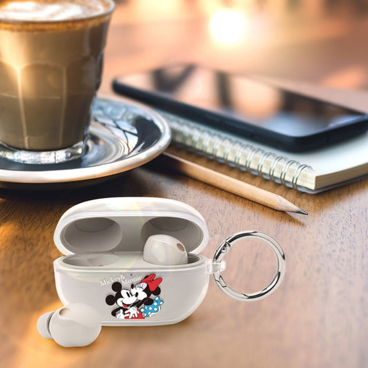 Disney Store - Mickey Mouse &amp; Minnie Mouse WF-1000XM5 Clear Soft Case - Headphone Accessories