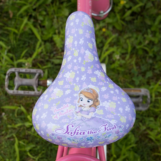 Disney Store - Children's Saddle Cover Full Color Charicap Disney Little Princess Sofia Flower - Bicycle Accessories