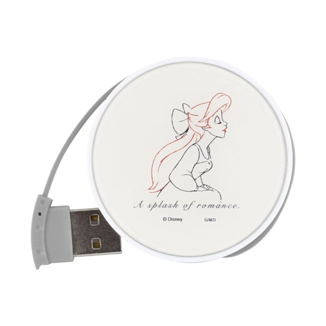 Disney Store - Ariel Runder USB-Hub mit einem Punkt DNG-15A - Technisches Zubehör