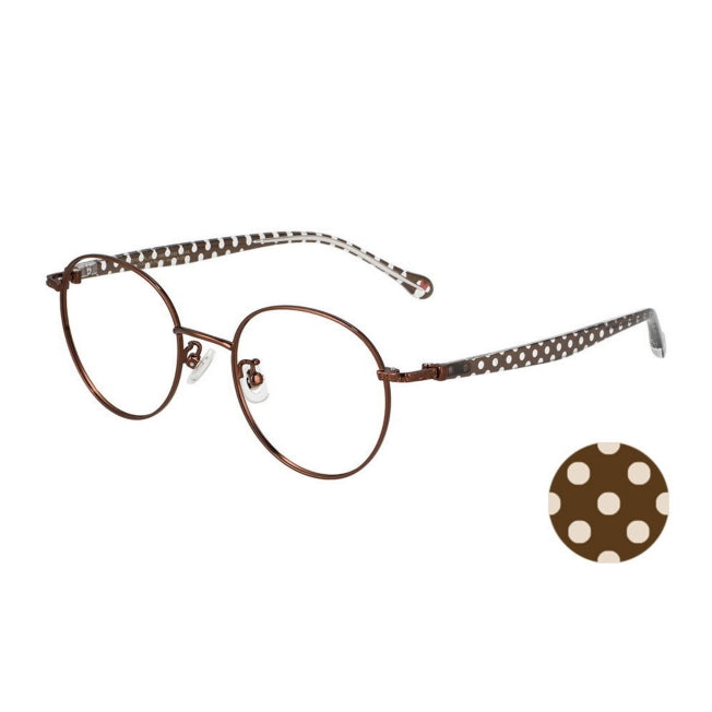 Disney Store - Zoff Mickey Minnie Metallbrille Freie Größe - Accessoire Japan Disney Store