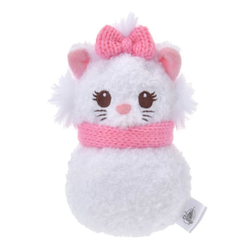 Disney Store Marie the Elegant Cat Plush Keychain Accessory