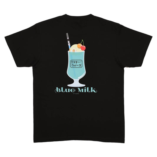 Disney Store - Star Wars Blue Milk Cafe T-Shirt - T-Shirt