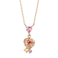 Disney Store - DI-PN1828YSP Disney Prinzessin Belle / Pinkgold Halskette - Schmuck Japan Disney Store