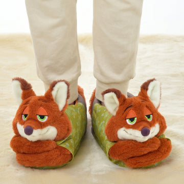 Nick Wilde Slippers 23-25 ​​Warm Goods