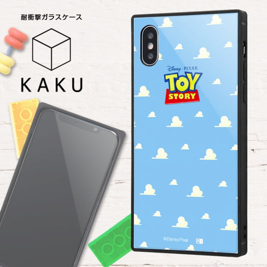 Disney Store - iPhone XS / X / 'Disney Pixar Character OTONA' / shockproof glass case KAKU / 'Toy Story' _24【Custom production】- Mobile phone case