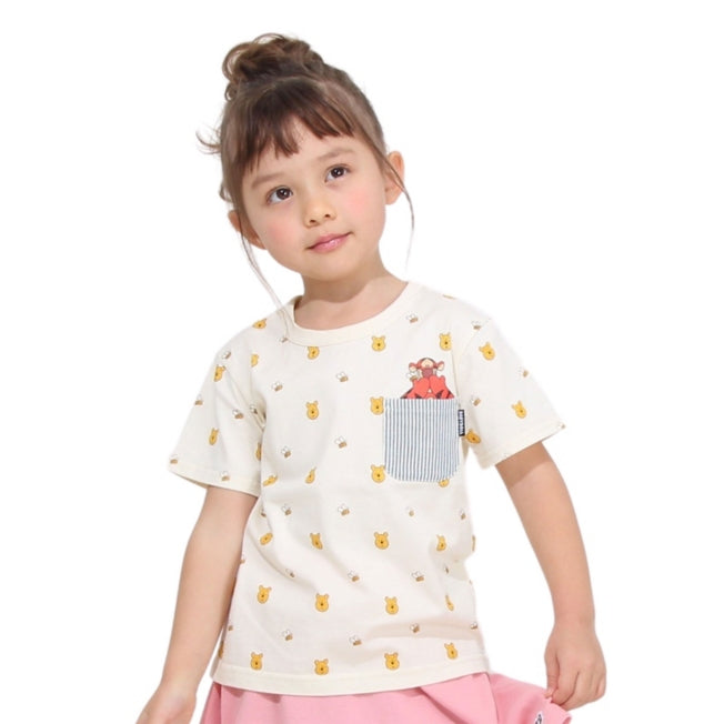 Disney Store - Babydoll with Pooh &amp; Tiger Bag T-Shirt 7878K - T-Shirt