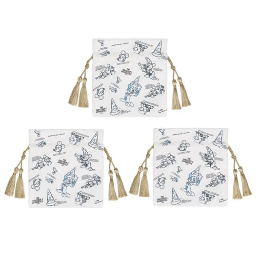 Disney Store - Kinchaku 3 Pack - Pouch