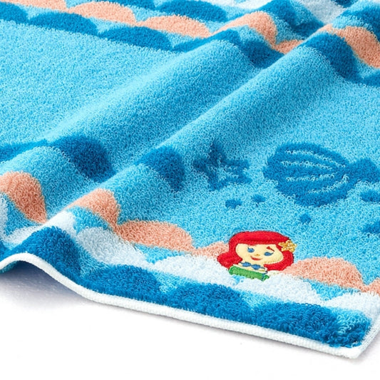 Disney Store - KIDEA with bow washcloth IRODORU Ariel - bathroom accessory