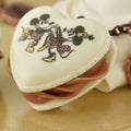 Disney Store - Mickey & Minnie Herz-Macaron Schlüsselanhänger - Accessoire Japan Disney Store