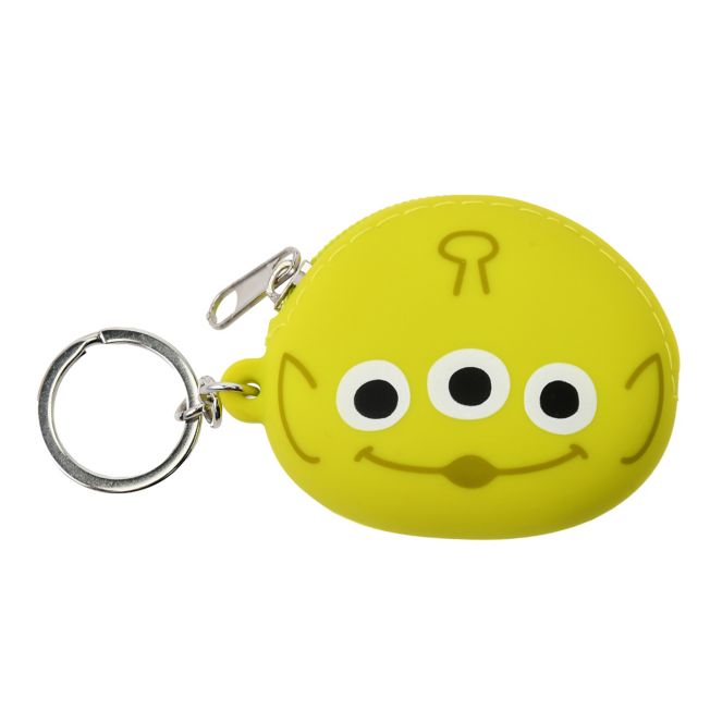 Disney Store - Little Green Men/Alien Schlüsselanhänger Taschenart Face Key Chain Fes