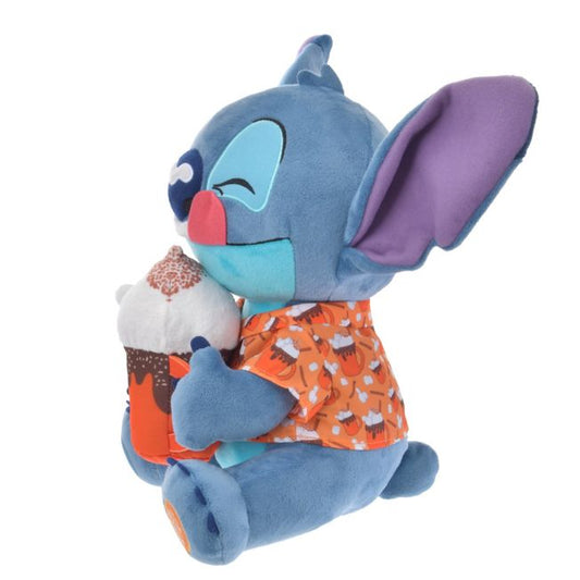 Disney Store - Stitch Plush Toy Hot Chocolate Disney Stitch Attacks Snacks - Plush Toy