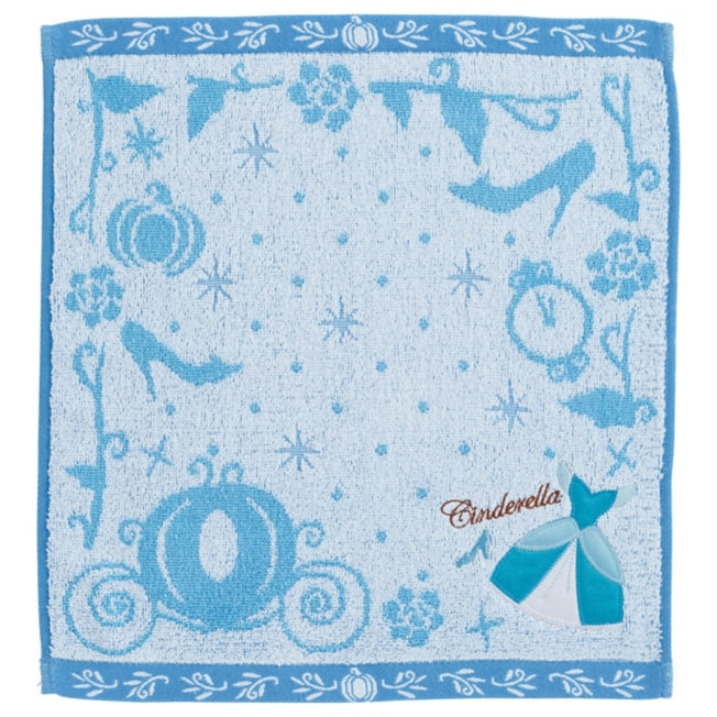 Disney Store - Cinderella Washcloth Elegant Blue Dress - bathroom accessory