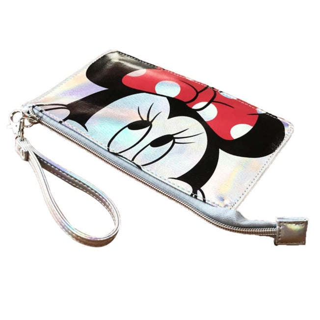 Disney Store - Minnie Narikiri Hologrammpouch - Kosmetiktasche Japan Disney Store