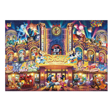 Disney Store - leuchtend 2000-teiliges "Disney Dream Theater" - Puzzle