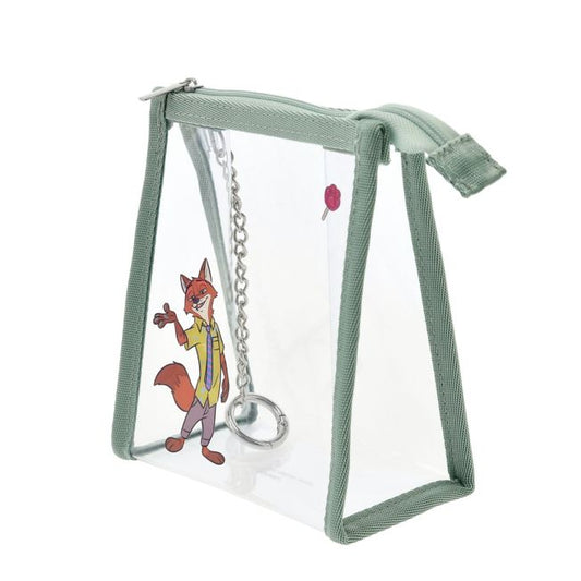 Disney Store - Nick Wilde Clear Pouch with Carabiner - Accessory