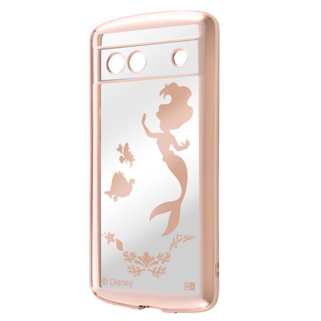 Disney Store - Ariel Metallic Shockproof TPU Soft Case Metamoru - Phone Case