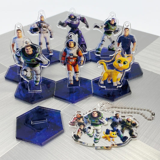 Disney Store - PIXAR! PIXAR! PIXAR!／Acrylic Stand with Blind Ball Chain／Buzz Lightyear - Collectible