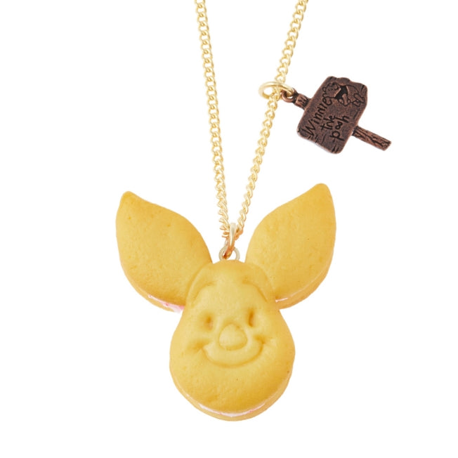 Disney Store - Kewpie Piglet / Halskette Erdbeer-Cookie-Sandwich-Eis - Schmuck Japan Disney Store