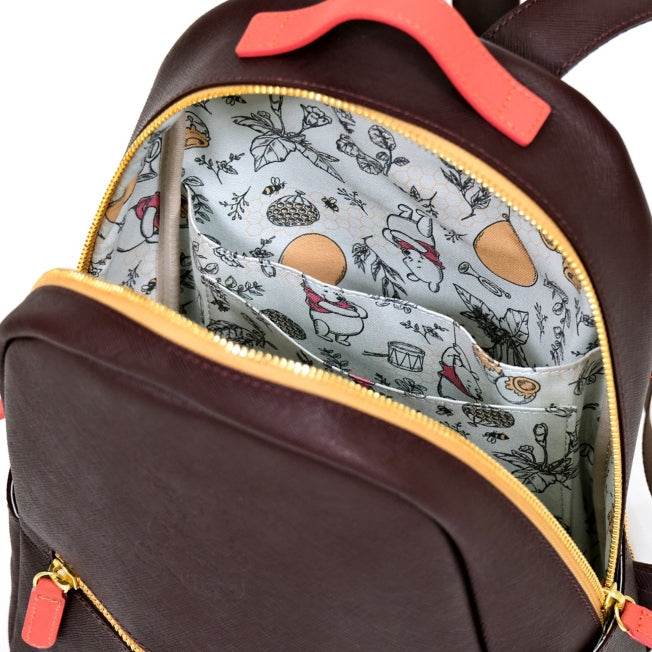 Disney Store - Plus Anq Leder Mini-Rucksack 'Winnie the Pooh' Design Limited Edition - Rucksack Japan Disney Store