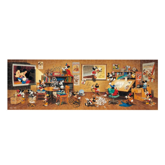 Disney Store - Mickey Mouse Puzzle 456 pieces "Historical Mickey Mouse Collection" - Puzzle