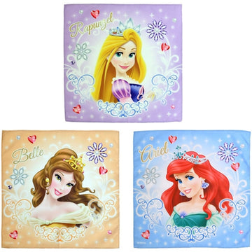 Disney Store Princess Handkerchief Set of 3 Accessory