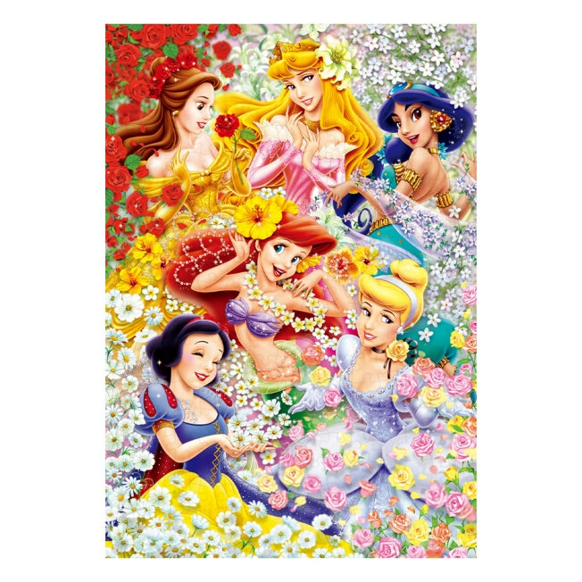 Disney Store - Disney Prinzessinnen Blumenmuster 300-teiliges Puzzle - Spielzeug