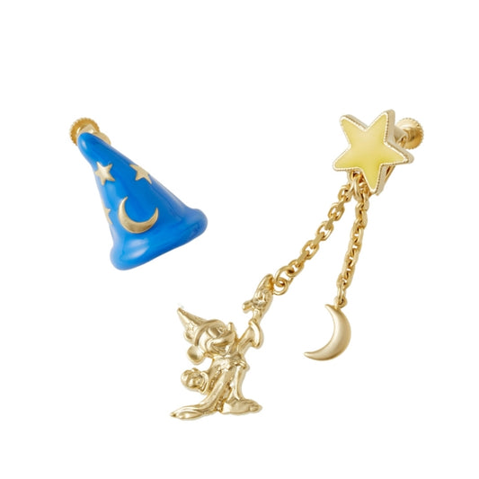 Disney Store Fantasia Mickey/Hedgehog Necklace Earrings