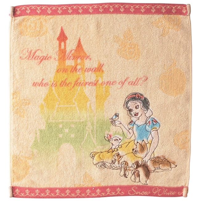 Snow White Wash Towel Water Snow