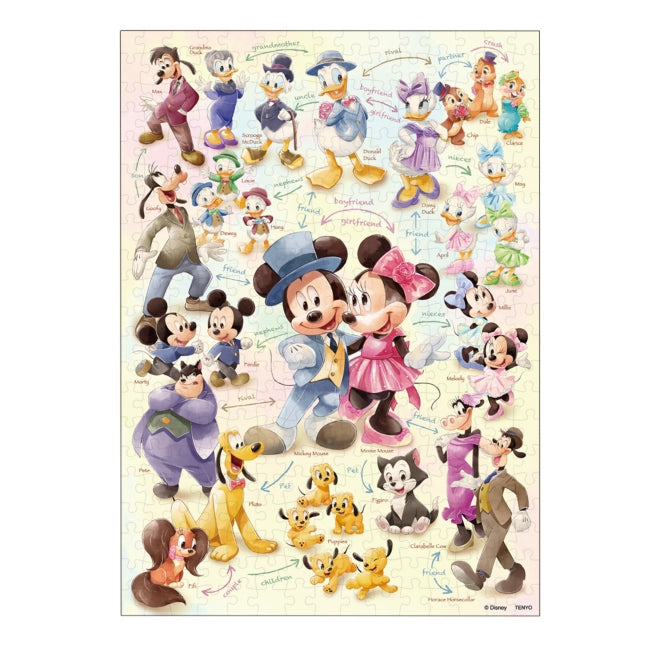 Disney Store - Mickey & Friends Puzzle 300 Teile "Was für eine Beziehung?" - Puzzle