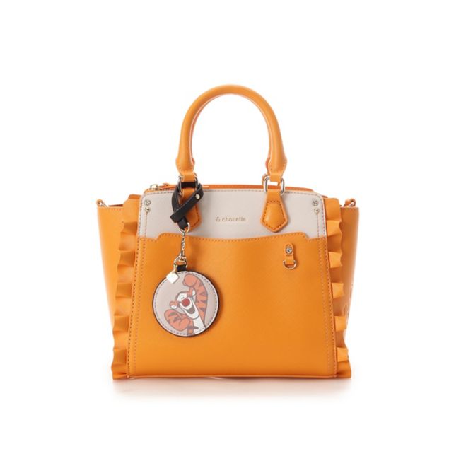 Disney Store - &amp; Chouette "Favorite Things Bag" with clear pocket plush bag "Tigger" - Accessory