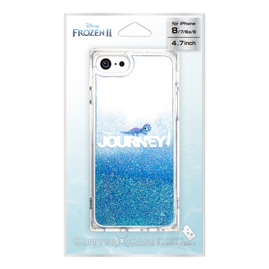 Disney Store - Frozen 2 / Salamander Glitter Case for iPhone 6/6s/7/8/SE - Mobile Phone Case