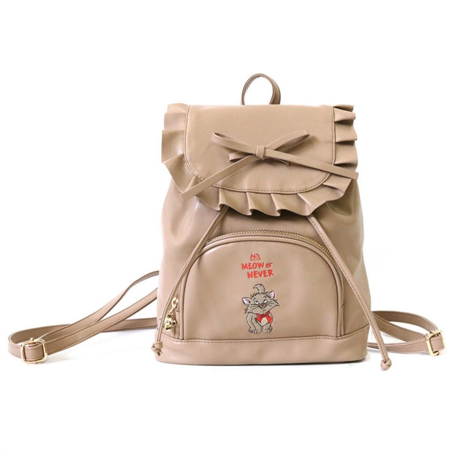 Disney Store - "Stilvolle Katze" Berlioz Rüschen Mini-Rucksack - Accessoire Japan Disney Store