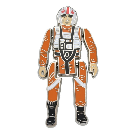 Disney Store - Star Wars X-Wing Pilot, Luke Skywalker Pin Badge - Sammlerstück Japan Disney Store