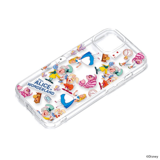 Disney Store - Alice iPhone15 Clear Hybrid Case - Mobile Phone Case