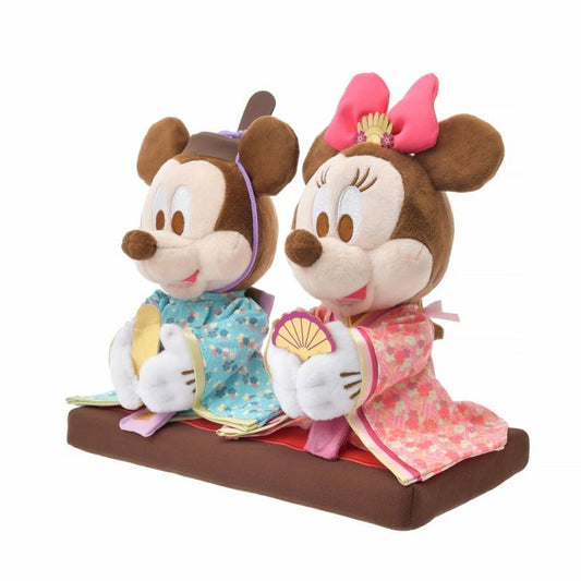 Disney Store - Mickey &amp; Minnie Plush Doll Hina-Matsuri - Stuffed Animal