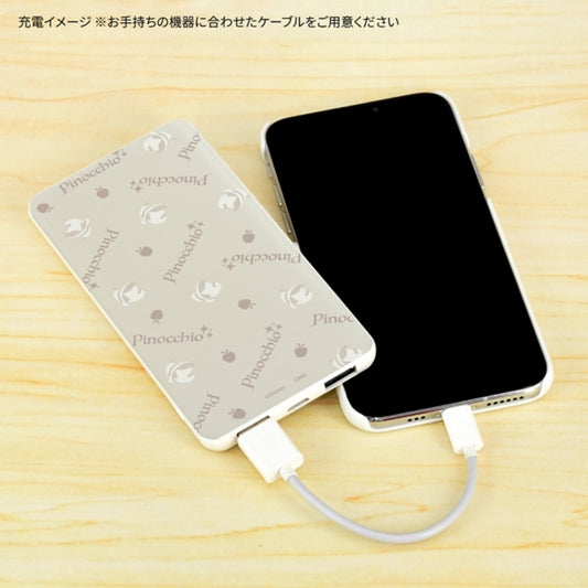 Disney Store - Pinocchio USB / USB Type-C 4000mAh Lithium-Ion Polymer Charger 2.1A - Technical Accessories