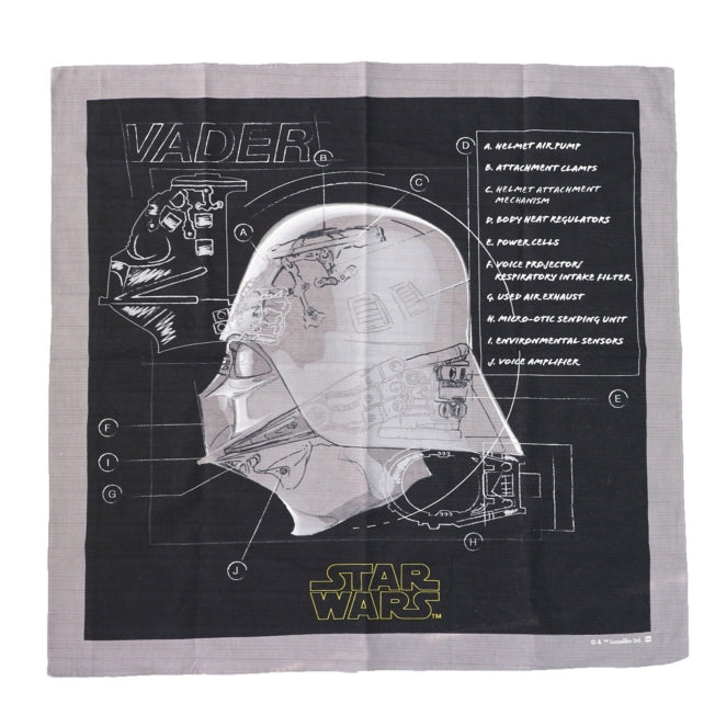 Disney Store Star Wars Dark Side Furoshiki Gift Wrap