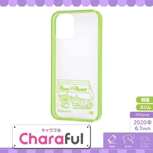 Disney Store - iPhone 12 / 12 Pro 'Disney-Pixar Character' / Hybrid Case Charaful / 'Alien' - Phone Case