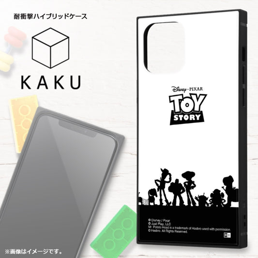 Disney Store - iPhone 12 / 12 Pro / 'Disney Pixar Characters' / Shockproof Hybrid Case KAKU / 'Toy Story / Pattern'【Custom Production】- Phone Case