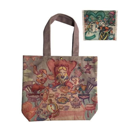 Disney Store - Disney Princess Rendezvous Leinen-Totebag - Handtasche Japan Disney Store