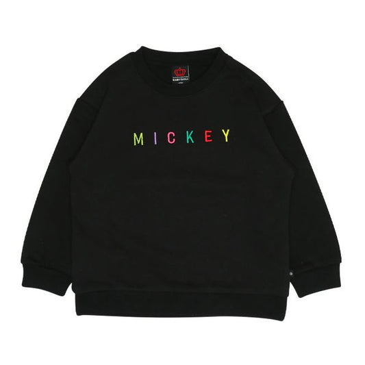 Disney Store - Mickey Matching Parent-Child Character Sweatshirt 0129K / Baby Size Kids Pullover - Sweatshirt Material - Long Sleeve